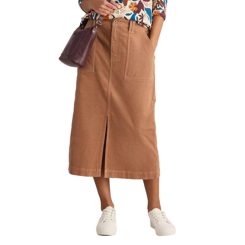 White Stuff Maren Organic Cord Skirt image number 0